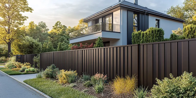 Alu Zäune aus Polen