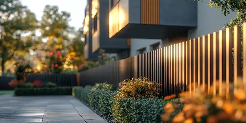 Metalzaune aus Polen