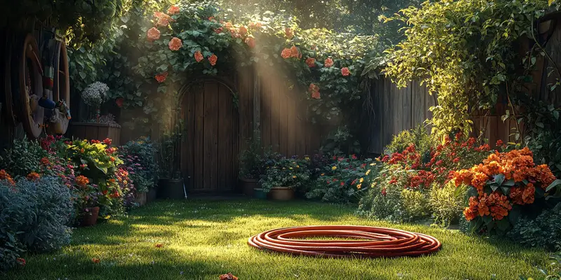 Jak ukryć wąż ogrodowy?